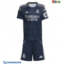 Fotballdrakt Barn Real Madrid Jude Bellingham #5 Bortedraktsett 2025-26 Kortermet (+ Korte bukser)